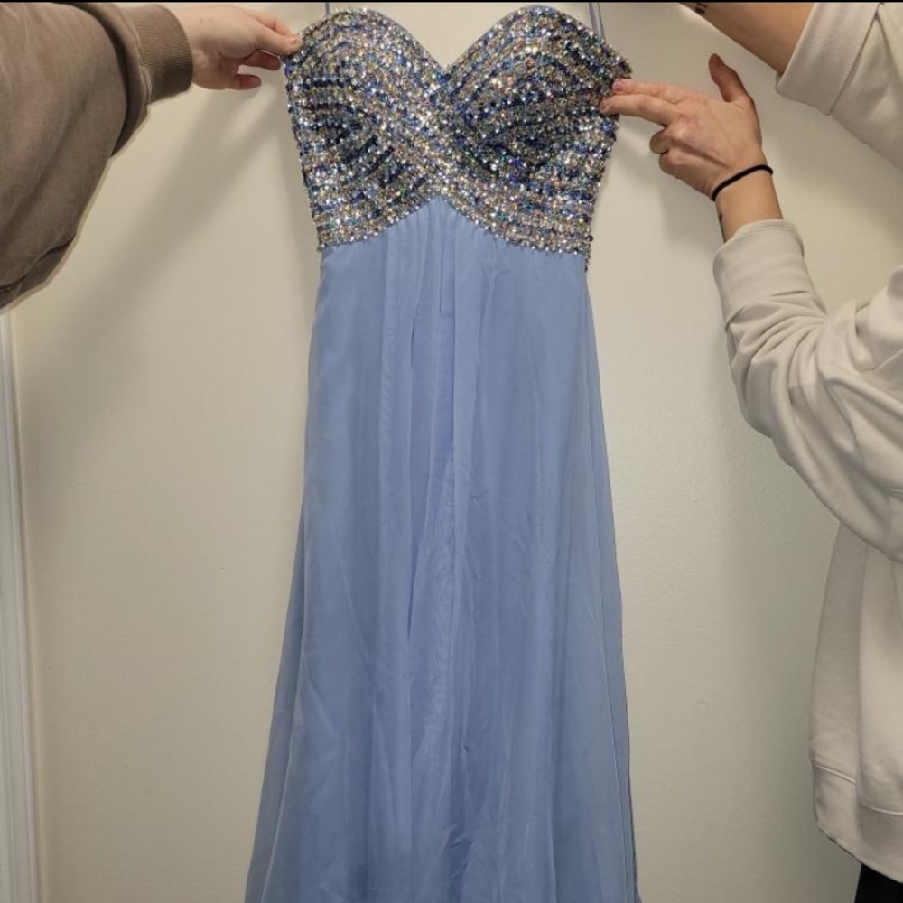 Light Blue Prom Dress